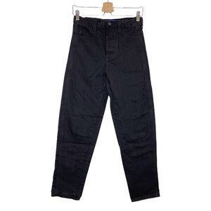 Permanent Vacation Australia Black Japanese Cotton Denim High Rise Jeans - XS‎